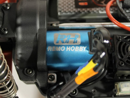 Фото Радиоуправляемый монстр Remo Hobby MMAX Brushless UPGRADE (синий) 4WD 2.4G 1/10 RTR | Инномарт