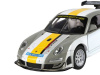 Фото Машина "АВТОПАНОРАМА" Porsche 911 GT3 RSR, серебряный, 1/32, свет, звук, инерция, в/к 17,5*13,5*9см | Инномарт
