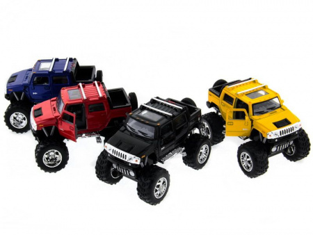 Фото Машина Kinsmart 1:40 Haммer H2 (off road) инерция (1/12шт.) б/к | Инномарт