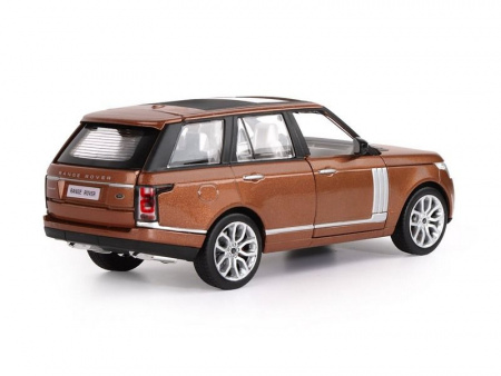 Фото Машина "АВТОПАНОРАМА" Range Rover, оранжевый, 1/26, свет, звук, в/к 24,5*12,5*10,5 см | Инномарт