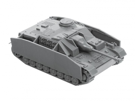 Фото Сборная модель ZVEZDA Немецкое штурмовое орудие StuG IV, 1/100 | Инномарт