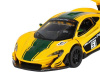 Фото Машина "АВТОПАНОРАМА" Mclaren P1™ GTR, желтый, 1/32, свет, звук, инерция, в/к 17,5*12,5*6,5 см | Инномарт