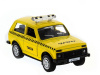 Фото Машина "АВТОПАНОРАМА" инерц. ВАЗ 2121 1/50, в/к 12*7*5,5 см, желтая | Инномарт