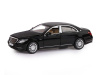 Машина "АВТОПАНОРАМА" Mercedes-Benz S600, черный, 1/32, свет, звук, инерция, в/к 17,5*13,5*9 см