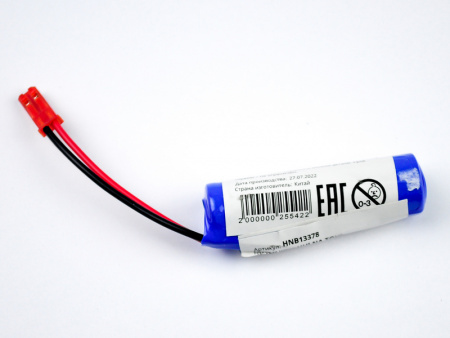 Фото Аккумулятор Li-Po 500mAh, 3.7V JST для Huina 1337, 1338, 1516, 1517, 1556, 1557, 1558 | Инномарт
