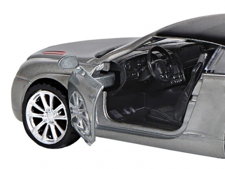 Фото Машина "АВТОПАНОРАМА" Bentley Supersport ISR серый, 1/43, инерция, в/к 17,5*12,5*6,5 см | Инномарт