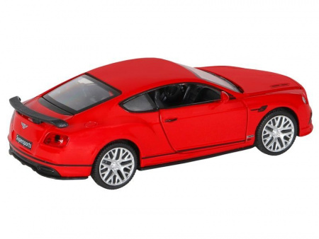Фото Машина "АВТОПАНОРАМА" Bentley Continental GT Supersports, красный, 1/32, в/к 17,5*12,5*6,5 см | Инномарт