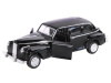 Машина "АВТОПАНОРАМА", черный, 1/43, инерция, в/к 14*5,7*6,8 см