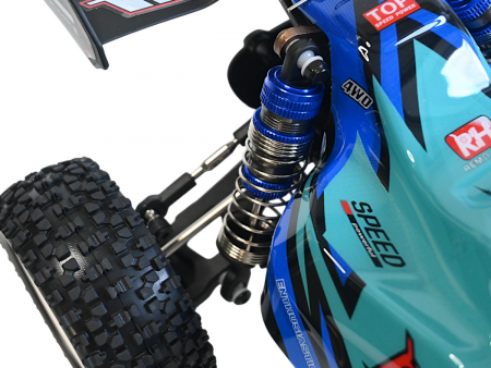 Фото Радиоуправляемая багги Remo Hobby (синий) 4WD 2.4G 1/14 RTR | Инномарт