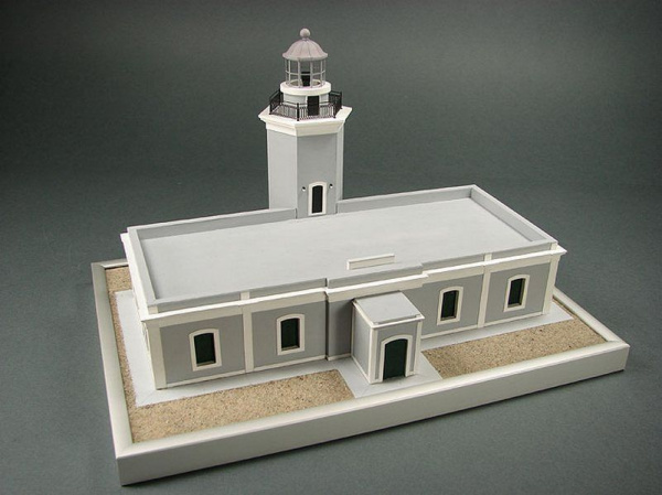 Сборная картонная модель Shipyard маяк Lighthouse Los Morrillos (№30), 1/72 | Инномарт