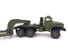 Фото Радиоуправляемая машина WPL военный грузовик B-36 с тралом (зеленый) 6WD 2.4G 1/16 RTR | Инномарт