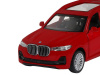 Фото Машина "АВТОПАНОРАМА" BMW X7, 1/44, красный металлик, откр. двери, в/к 17,5*12,5*6,5 см | Инномарт