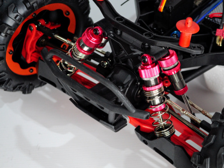 Фото Радиоуправляемый монстр Remo Hobby Dinosaurs Master Brushless UPGRADE (синий) 4WD 2.4G 1/8 RTR | Инномарт