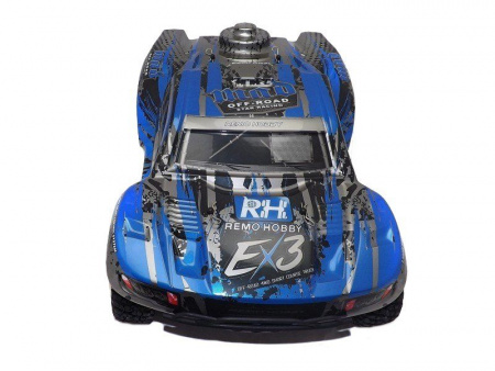 Фото Радиоуправляемый шорт-корс Remo Hobby EX3 (синий) 4WD 2.4G 1/10 RTR | Инномарт