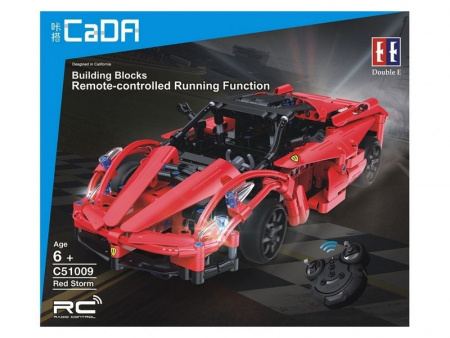 Фото Р/У конструктор CaDA Technic спортивная машина (380 деталей) | Инномарт