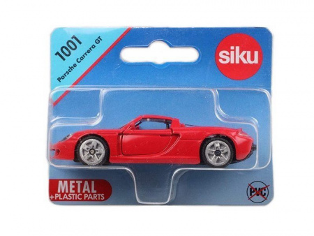 Фото Легковой автомобиль Siku 1001 Porsche Carrera GT 1/55, 9.7 см, красный | Инномарт