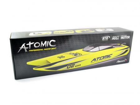 Фото Радиоуправляемый катамаран Volantex RC ATOMIC 700 желтый Brushless PNP | Инномарт