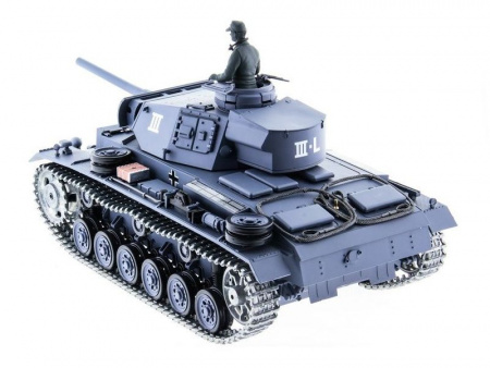 Фото Радиоуправляемый танк Heng Long Panzer III type L Professional V6.0 2.4G 1/16 RTR | Инномарт