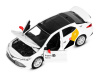 Фото Машина "АВТОПАНОРАМА" Яндекс Go Toyota Camry, 1/34, белый, инерция, свет, Алиса, в/к 17,5*13,5*9 см | Инномарт