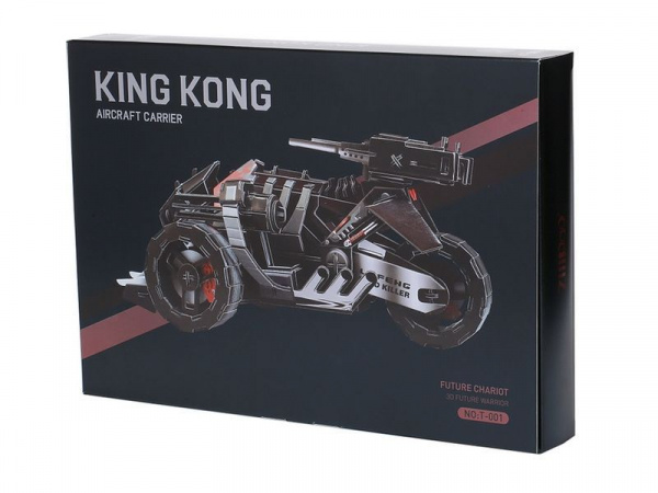 3D пазлы из пенокартона МОТОЦИКЛ БУДУЩЕГО (125 деталей) | Инномарт