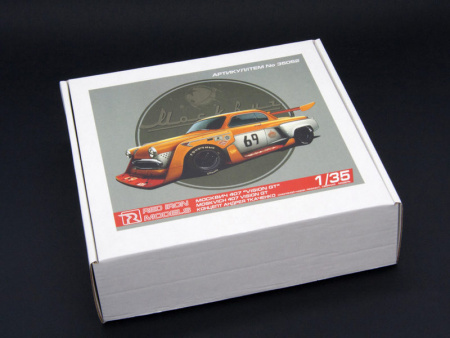 Фото Сборная модель Red Iron Models Москвич Vision GT 1 , 1/35 | Инномарт