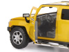Фото Машина "АВТОПАНОРАМА" Hummer H3, желтый, 1/24, свет, звук, в/к 24,5*12,5*10,5 см | Инномарт