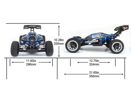 Фото Радиоуправляемая багги Remo Hobby Scorpion (синяя) 4WD 2.4G 1/8 RTR | Инномарт