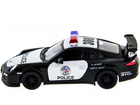 Фото Машина Kinsmart 1:36 Porsche 911 GT3 RS (Police) в асс. инерция (1/12шт.) б/к | Инномарт