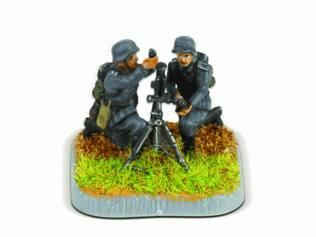 Фото Сборные солдатики ZVEZDA Немецкий 81-мм миномет с расчетом, 1/72 | Инномарт