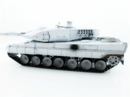 Фото Р/У танк Taigen 1/16 Leopard 2 A6 (Германия) (для ИК танкового боя) UN 2.4G RTR, деревянная коробка | Инномарт
