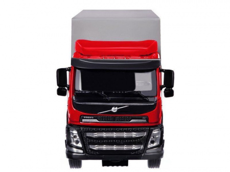 Фото Машина "АВТОПАНОРАМА" Volvo, красный, 1/50, свет, звук, в/к 28*14*10 см | Инномарт