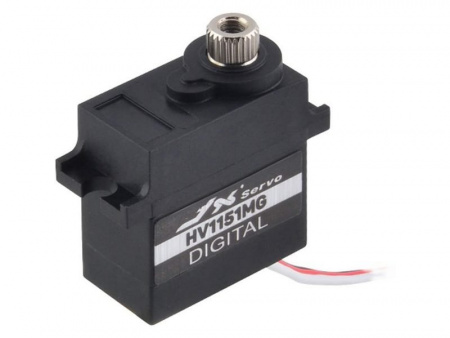 Фото Сервомашинка цифровая JX Servo PDI-HV1151MG (15г/4.5/0.1/8.4V) влагозащищенная | Инномарт