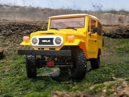 Фото Радиоуправляемая машина WPL японский внедорожник FJ40 (желтая) 4WD 2.4G 1/16 RTR | Инномарт