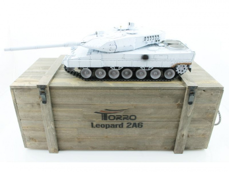 Фото Радиоуправляемый танк Taigen 1/16 Leopard 2 A6 (Германия) (для ИК боя) UN V3.0 2.4G RTR | Инномарт