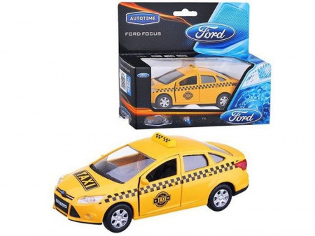 Фото Машина Autotime "FORD FOCUS" такси 1:36 | Инномарт