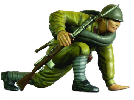 Фото Сборная модель ZVEZDA Пехота красной армии (1940-1942 г.), 1/35 | Инномарт