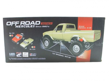 Фото Р/У машина WPL Трофи Hercules (красная) 1/16+акб 2.4G RTR | Инномарт