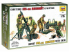 Фото Сборная модель ZVEZDA Советский 120-мм миномёт с расчетом, 1/35 | Инномарт