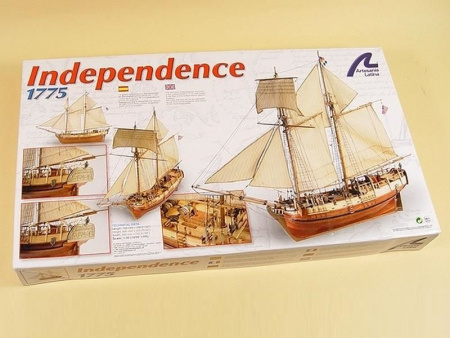 Фото Сборная деревянная модель корабля Artesania Latina INDEPENDENCE, 1/35 | Инномарт