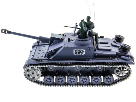 Фото Р/У танк Heng Long 1/16 Sturmgeschutz III (Германия) 2.4G RTR PRO | Инномарт