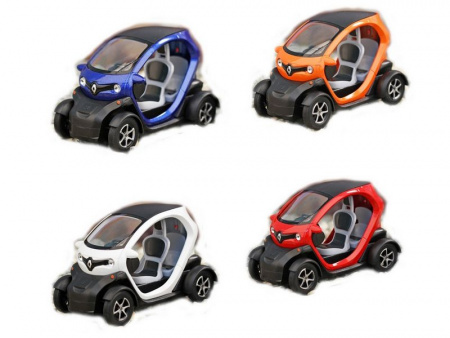 Фото Машина Kinsmart Twizy инерция (1/12шт.) 12,5см б/к | Инномарт