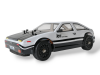 Радиоуправляемая машина для дрифта Remo Hobby RACING & DRIFT (бело-черная) 4WD 2.4G 1/14 RTR