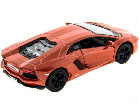 Фото Машина Kinsmart LAMBORGHINI AVENTADOR LP 700-4 инерция (1/12шт.) 1:38 б/к | Инномарт