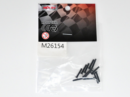 Фото Винты с потайной головкой 2,6х15мм для автомоделей MJX 1/16, 12шт | Инномарт