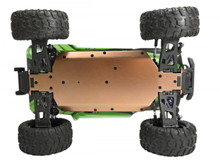 Фото Радиоуправляемый монстр Remo Hobby (зеленый) 4WD 2.4G 1/14 RTR | Инномарт