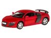 Фото Машина "АВТОПАНОРАМА" Audi R8 GT, красный, 1/43, инерция, откр. двери, в/к 17,5*12,5*6,5 см | Инномарт