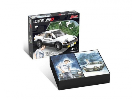 Фото Конструктор CaDA автомобиль Toyota AE86 TRUENO 1/12 (1324 детали) | Инномарт