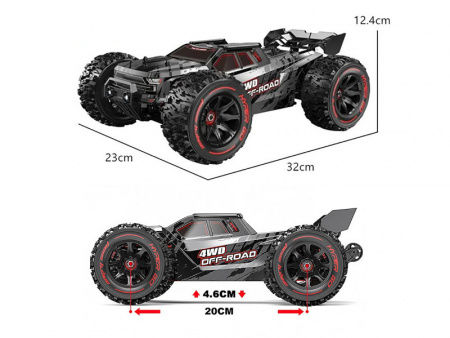 Фото Радиоуправляемая трагги MJX Hyper Go 14210 Brushless 4WD 2.4G LED 1/14 RTR | Инномарт