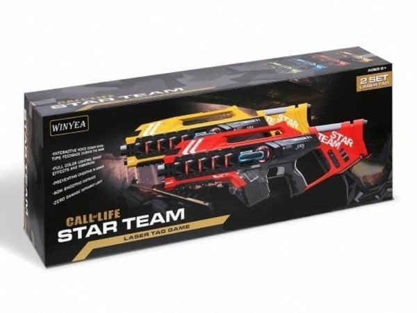 Набор для лазертага Winyea Call of Life Star-Team (2 автомата) | Инномарт