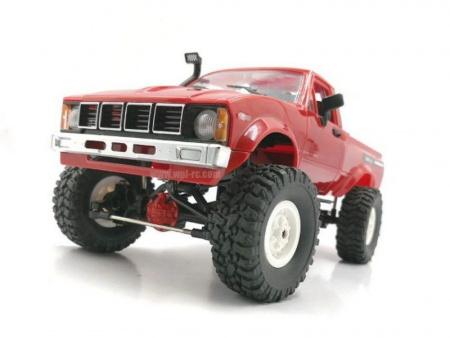 Фото Радиоуправляемая машина WPL пикап Hilux (белый) 4WD 2.4G 1/16 KIT | Инномарт